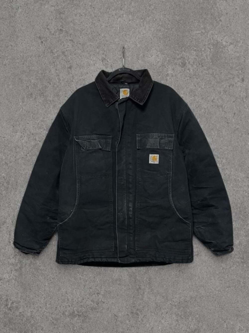 Vintage Carhartt C03 BLK Quilt-Lined Arctic Traditional Coat